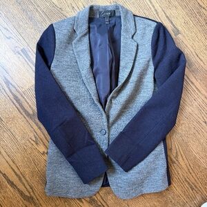 J Crew Two-Tone Soft Blazer